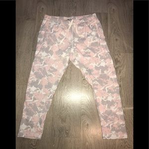 Roots sweatpants - floral /tie dye!